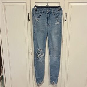 American Eagle Outfitters Light Blue Denim Jeans size 2